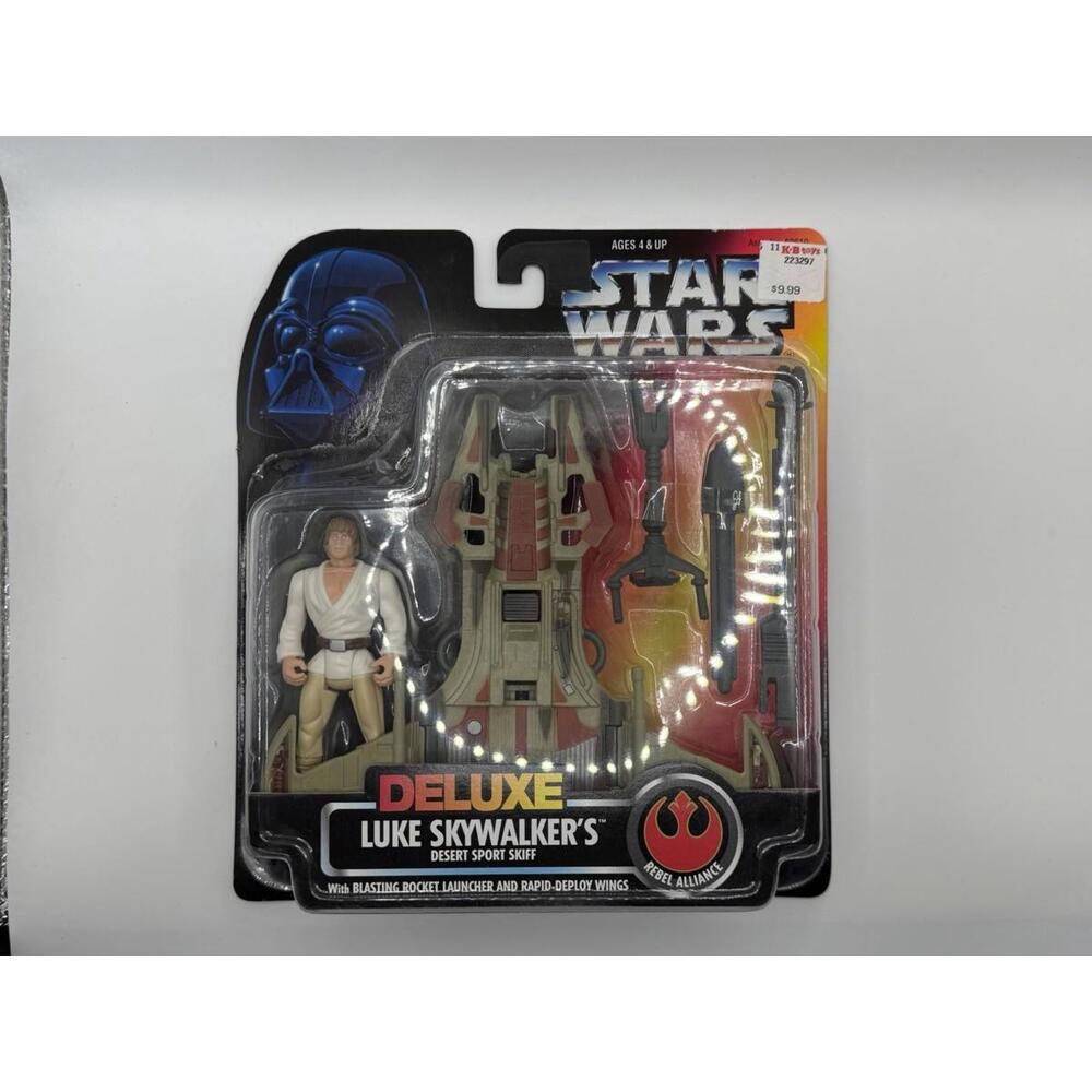 1996 Kenner Star Wars DELUXE LUKE SKYWALKER’S DESERT SPORT SKIFF - New